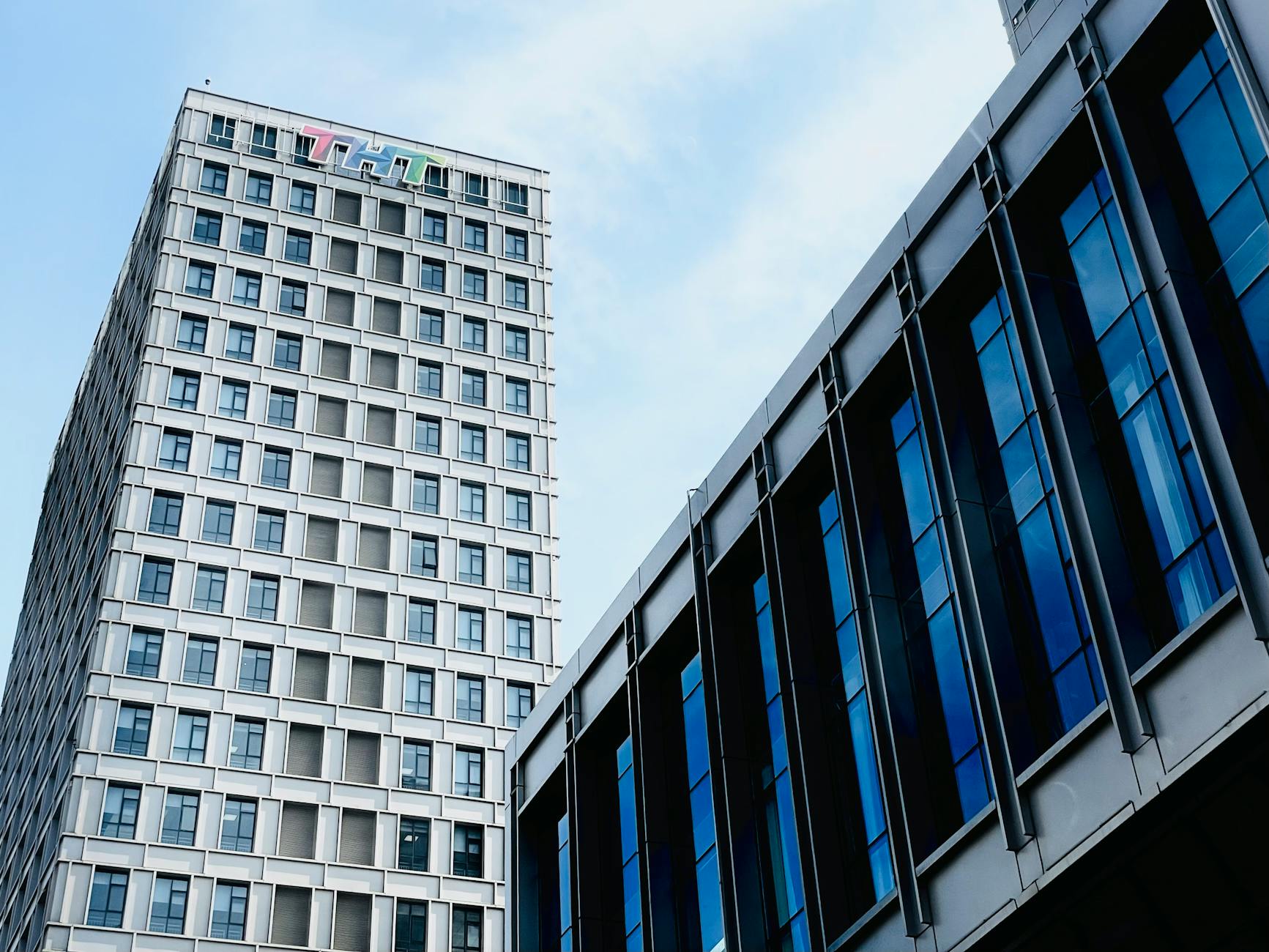 Commercial office building representing RICS service charge standards and OPEX management